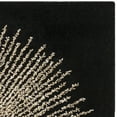 thumbnail image 7 of SAFAVIEH Soho Michelle Geometric Area Rug, Black/Beige, 6' x 6' Square, 7 of 7