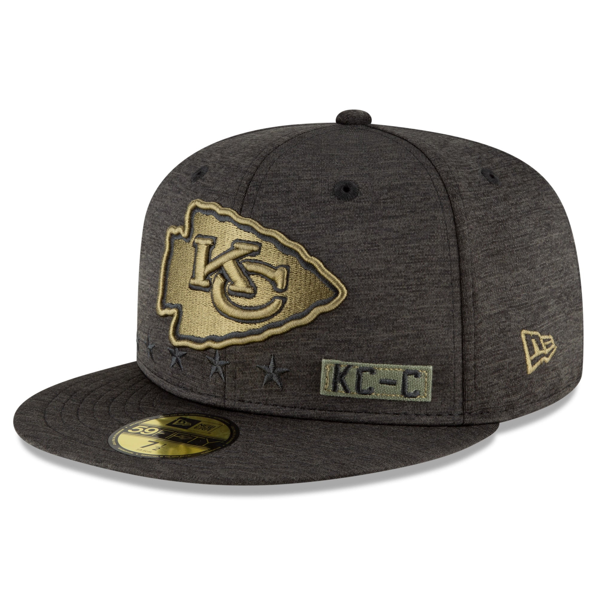 59FIFTY Fitted Hat - Heather Black 