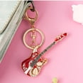 thumbnail image 1 of IFANLANDOR Llavero Colgante Guitarra Decorativa En Con Material Seguro Y Superficie Pulida Sin Daño, 1 of 8