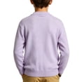 thumbnail image 6 of Boys Knit Turtleneck Sweaters Long Sleeve Pullover Casual Soft Warm Kids Winter Clothes Purple 10, 6 of 7