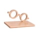 thumbnail image 5 of Soporte de madera para gafas de sol, organizador de gafas, cuadrado, redondo, ovalado, decorativo y creativo., 5 of 9