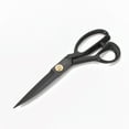 thumbnail image 2 of 1pc German Steel Tailor Scissors Sewing scissors Black Gunmetal 235x80x10mm, 2 of 5