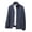 Navy Blue, variant on Men Women Sunscreen Jacket Stand Collar Long Sleeve Solid Color Zipper Closure Ice Silk Sun Protection Clothing