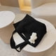 thumbnail image 2 of Bolsa de hombro de pana a la moda para mujer, casuales para mujer, de compras de Color puro Ndcxsfigh Para Estrenar, 2 of 9