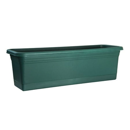 - Rugg AW24-FG Window Box, Slate Green, Polyresin