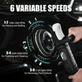 thumbnail image 5 of Autiwoz 1PC 6-Inch Rotary Polisher, 1000-3800 RPM, 6 Variable Speeds Power Tool Polishers, 5 of 6