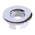 thumbnail image 1 of simhoa Sink Overflow Cover Overflow Rings,Insert Circle Sink Hole Cover,Bathroom Vanity Silver, 1 of 8