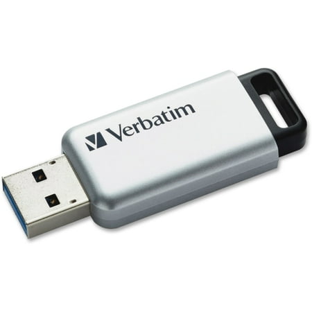 - Verbatim 98664 Verbatim 16GB Store'n' Go Secure Pro USB 3.0 Flash Drive with AES 256 Hadware Encryption - Silver - 16 GB - 1pk