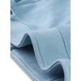thumbnail image 5 of INSPIRE CHIC Veste Courte Décontractée en Faux Suède pour Femmes avec Col Cranté et Boutons, Poches, Bleu Clair P, 5 of 5