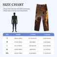 thumbnail image 4 of Honiee Sunset Sunflower Cow for men - a sleek fusion of Straight Pajama Pants, versatile Lounge Pants, and cozy Sleepwear, all rolled into one-XX-Large, 4 of 6