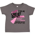 thumbnail image 3 of Inktastic I Love My Great Aunt-breast Cancer Awareness Boys or Girls Toddler T-Shirt, 3 of 5