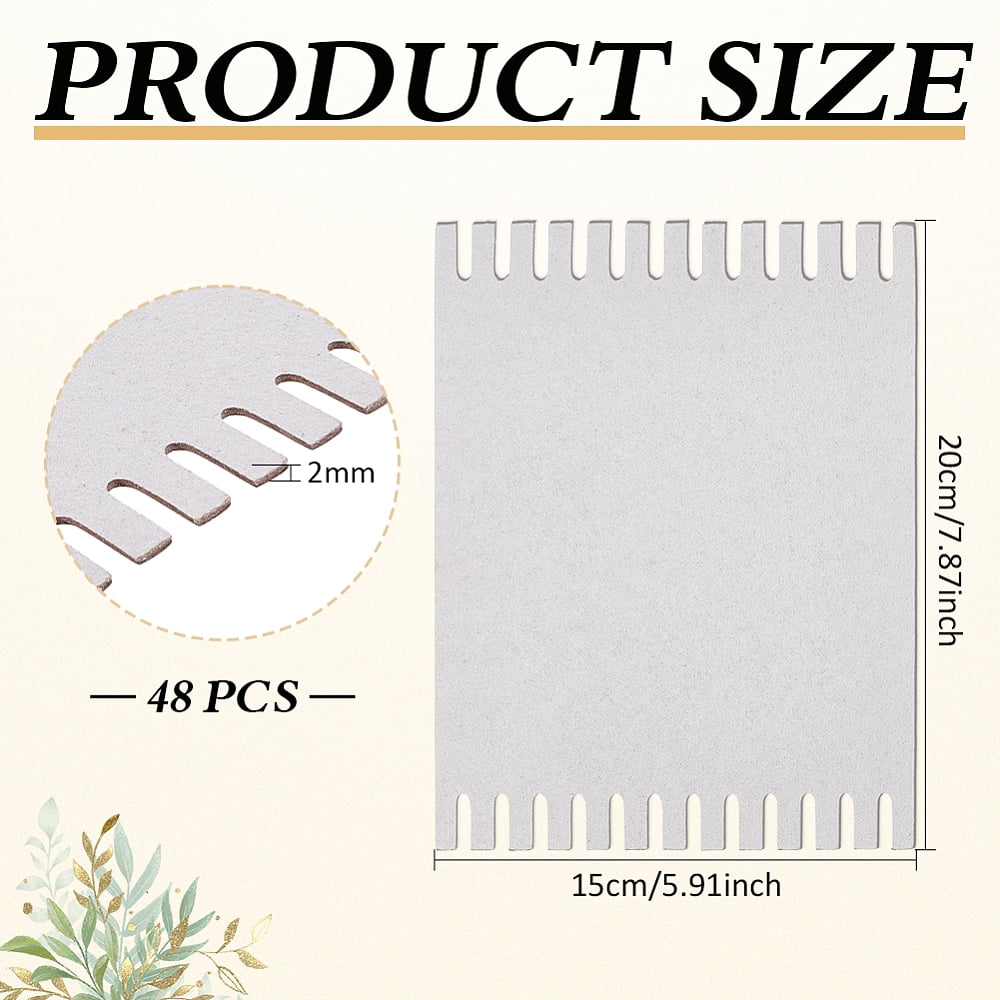 Cardboard Weaving Looms Rectangle Weaving Boards for Beginners Knitting Crochet Tapestry Handmade Arts Crafts Gainsboro 20x15x0.2cm