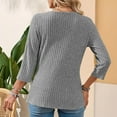 thumbnail image 7 of Byworldtasic Womens Long Sleeve TopsLong Sleeve Shirts for Women Crew Neck Fall Tops Lightweight Tunic Sweaters Fashion Clothes 2025, 7 of 7