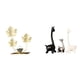 thumbnail image 1 of Coleccionables De Decoración Moderna Para El Hogar: Escultura De Hoja, Figuras De Jirafa, Estatua De Cerámica, Centro De Mesa, Dormitorio, Adorno Decorativo Navideño, Adorno De Escritorio,, 1 of 8