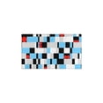thumbnail image 2 of Blue White Geometric Kitchen Rugs and Mats Sets Of 2,Kitchen Decoration Rugs,Rubber Backing Non-Slip Floor Mat for Sink Washable Waterproof Laundry Room Runner Rugs, 2 of 7