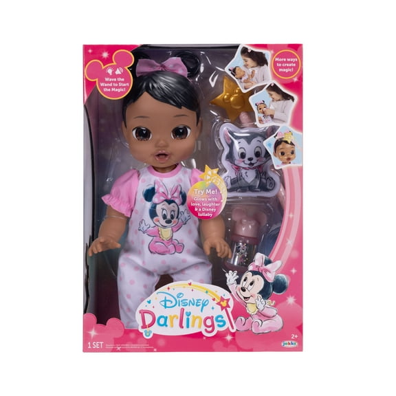 Disney Darlings Deluxe Minnie Mouse Feature Baby Doll for Child Ages 3 