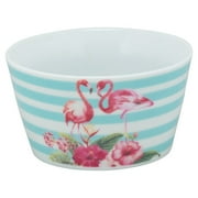 Angle View: TenStrawberryStreet The Goodies 18 oz. Flamingo Bowl (Set of 4)