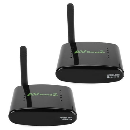 Indoor Video Transmitter Lv. life Anti-interference 24-channel 5.8GHz Fast Data Transmission Wireless AV Sender - US Plug, Video Signal Transmitter, HDMI Wireless Transmitter and Receiver for TV ()
