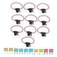 thumbnail image 3 of Inline Fuse Holder Set, Strong Conductivity Blade Fuse With 10pcs Fuse For Car For UTVs For ATVs, 3 of 8