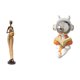 thumbnail image 1 of Estatuas de mujeres,Estatuas y esculturas africanas Tienda de estatuas de mujeres,Estatua del astronauta,Figura decorativa espacial de estatua de astronauta,Escultura de figura de escritorio de, 1 of 8