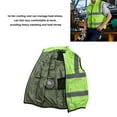 thumbnail image 4 of Rechargeable Cooling Fan Waistcoat with Reflective Stripe for Air Conditioned Work Clothes, 4 of 8