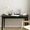 thumbnail image 6 of KULAGAGA Writing Desk with Drawers, Modern PC Laptop Computer Table for Home Office,47.2"x21.7", Black, 6 of 7