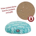 thumbnail image 4 of Majestic Pet Sea Horse Round Dog Bed Treated Polyester Removable Cover Teal Medium 36 x 36 x 5, 4 of 5