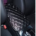 thumbnail image 2 of LAICAIW Bling Bling Diamond Center Console Cover Luster Crystal Rhinestone Arm Rest Pad Protective Case for Women Girls, 2 of 6