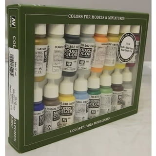 Vallejo 70.140 Model Color Basic Colors USA 16 Color Acrylic Paint Set :  : Toys & Games
