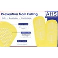 AHS Grippy Socks Yellow Hospital Socks One Size Fits Most Pack of 6
