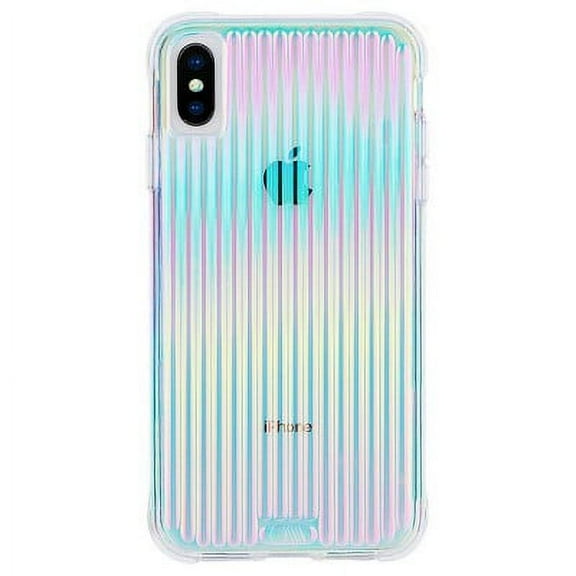 Case-Mate Apple iPhone XS Max Tough Groove Case - Iridescent