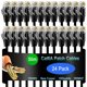 thumbnail image 1 of Cable de conexión Ethernet Lysymixs Cat6a Slim 30 cm, paquete de 24 unidades, 10 G, 1 of 6