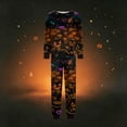 thumbnail image 6 of Matching Family Halloween Pajamas Set - 2026 Cute Ghost & Pumpkin Print Two-Piece Sleepwear Pjs - Family Matching Pajamas Soft Holiday Loungewear Halloween Matching Pajamas for Family, 6 of 6