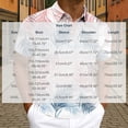 thumbnail image 3 of COSFO Hawaiian Polo T Shirts for Men Mesh Short Sleeve Work Shirt Slim Fit Casual Collared Summer Pullover Tops, 3 of 6
