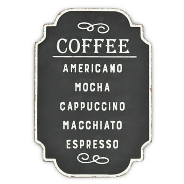Rustic country style "Coffee" themed sign