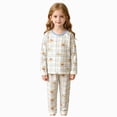 thumbnail image 3 of CAUYDY 3 6 9 12 Months Baby Girls Clothes Infant Pajamas for Girl Cute Long Sleeve Tee Shirt and Pants 2 Piece Set Newborn Pjs Preemie Sleepers Fall Winter Sizes 6-12 Months,Blue, 3 of 7