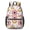 Pioneer Flower Floral-1, variant on Pioneer Flower Floral Print Pattern 17" School Backpacks for Teens,Waterproof Oxford Fabric,S-Shape Padded Straps for School,Travel,Hiking,Camping