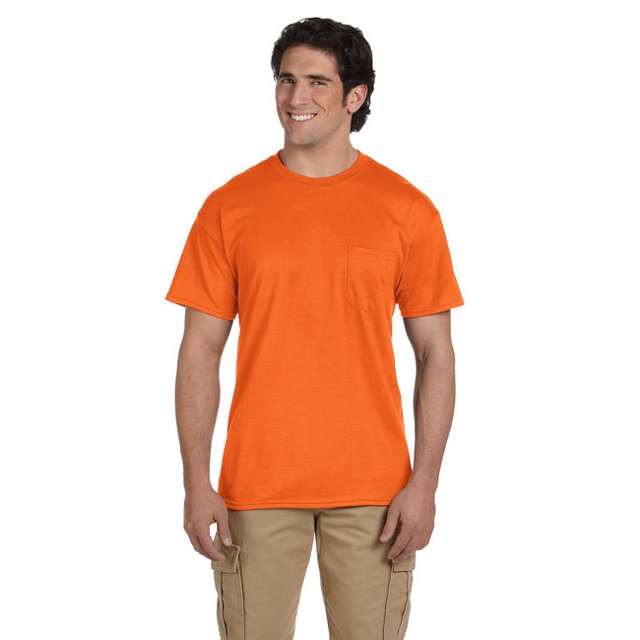 Gildan G830 T-Shirt Adulte 50/50 avec Poche