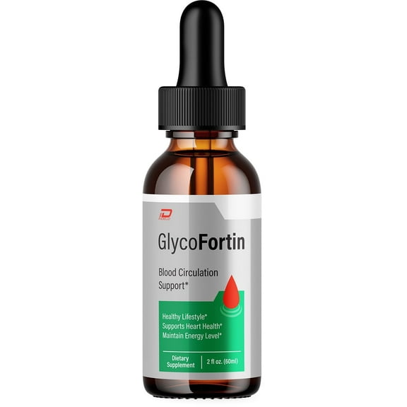 Glyco Fortin Drops Healthy Formula - Dietary Supplement Drops - Extra Strength GlycoFortin Liquid Drops, Glyco Fortin Drops Reviews (1 Pack – 1 Month Supply)
