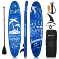 thumbnail image 1 of Goplus 9.8' Inflatable Stand Up Paddle Board W/Carry Bag Adjustable Paddle Adult Youth, 1 of 10
