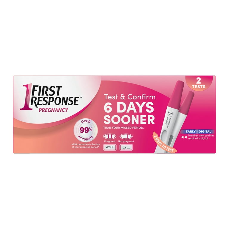 First Response Test & Confirm Pregnancy Test, 1 Line Test and 1