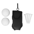 thumbnail image 2 of Riñonera Para Pelotas De Golfista, Cinturón De Soporte En T De Neopreno Resistente A Los Golpes Para Entusiastas De Los Deportes, Bolsa Portátil Con Accesorios De Clavija, 2 of 7