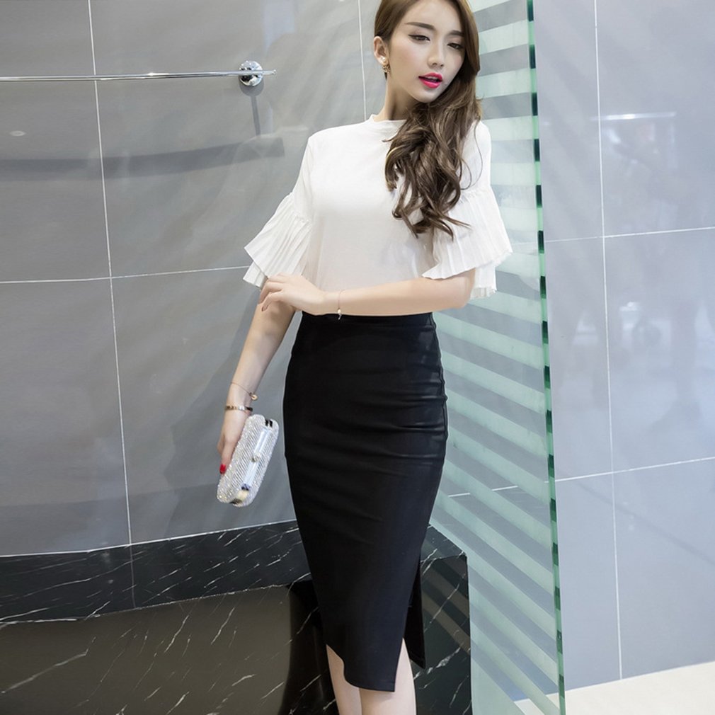 Autumn Spring Office Skirt Women 
