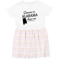 thumbnail image 3 of Inktastic Someone in Alabama Loves Me Girls Toddler Dress, 3 of 5