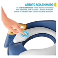 thumbnail image 3 of Asiento de Entrenamiento para Baño para Niños con Escalera Antideslizante Xtellar azul, 3 of 3