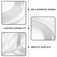 thumbnail image 3 of YOSADIER White Plastic Cabinet Edging Trim Self-Adhesive for Projects and Furniture, 3 of 8