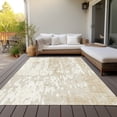thumbnail image 6 of Addison Rugs Chantille Indoor/Outdoor Transitional Abstract Beige Washable Rectangle Rug, 9' x 12', 6 of 6