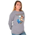 thumbnail image 3 of Chun Li Strong Feminist Girl Power Women's Long Sleeve T Shirt Brisco Brands S, 3 of 6