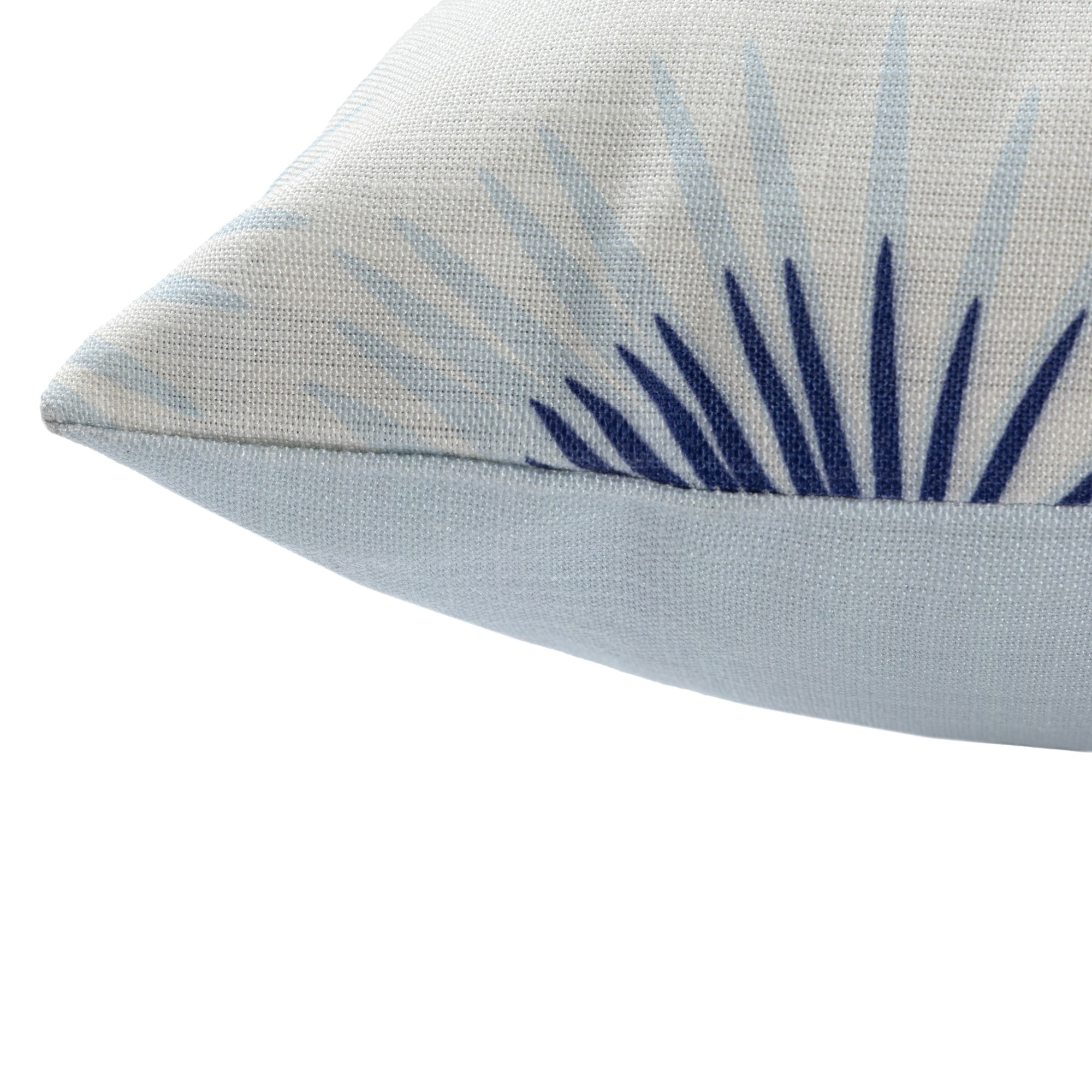 Harlow Hill Olympia 18" x 18" Navy Blue/ White Floral Polyester Adult Decorative Throw Pillow Cover