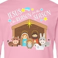 thumbnail image 4 of Inktastic Jesus is the Reason for the Season Christmas Nativity Long Sleeve Youth T-Shirt, 4 of 5